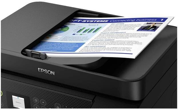 Epson EcoTank ET-4800 multifunkční tiskárna A4 tiskárna, skener, kopírka, fax ADF, duplexní, LAN, USB, Wi-Fi, Tintentank