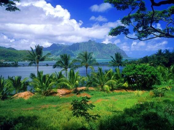 Kaneohe Fish Pond Hawaii Wallpaper HD