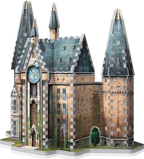 WREBBIT 3D puzzle Harry Potter: Bradavice, Hodinová věž 420 dílků