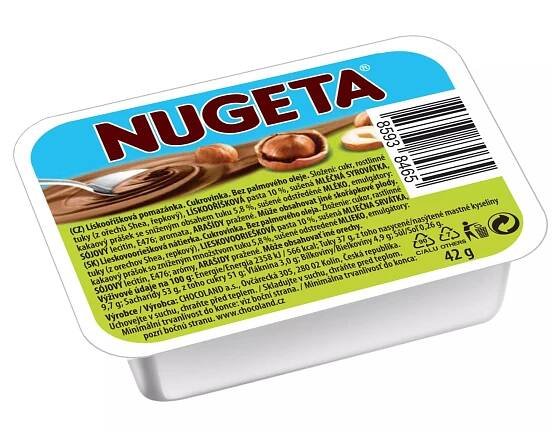 Nugeta 42g lískooříšková                                     cena za kartonové balení