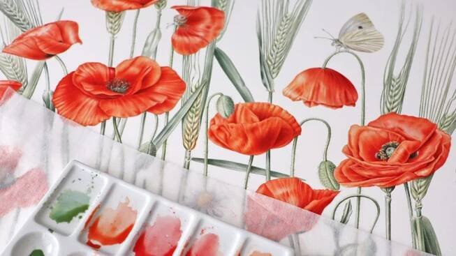 Obrazy a ilustrace malířky Pavlíny Kourkové | foto: Pavlína Kourková