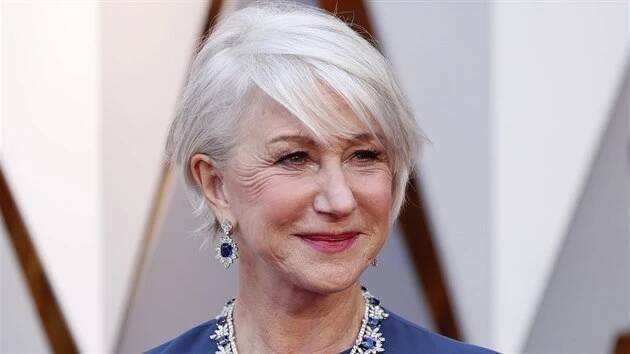 Helen Mirrenová na Oscarech (Los Angeles, 4. března 2018)