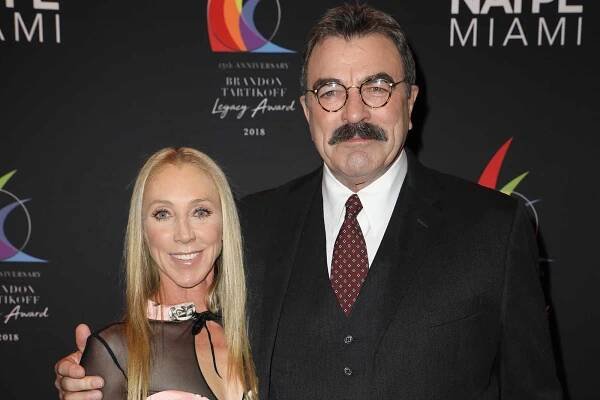 Jillie Mack and Tom Selleck