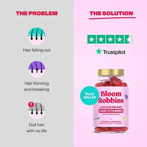 Hair vitamins with biotin - gummies – Bloom Robbins EU