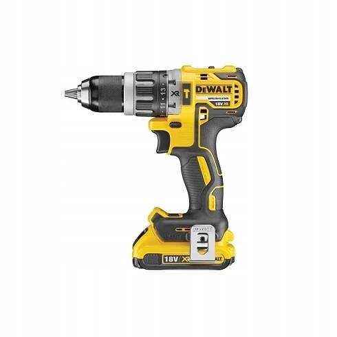 DCD796D2 DeWALT 18 VOLT AKU BEZUHLÍKOVÁ PŘÍKLEPOVÁ VRTAČKA/ŠROUBOVÁK, 2 x 2,0Ah AKU XR LI-ION, NABÍJEČKA, KUFR T-STAK