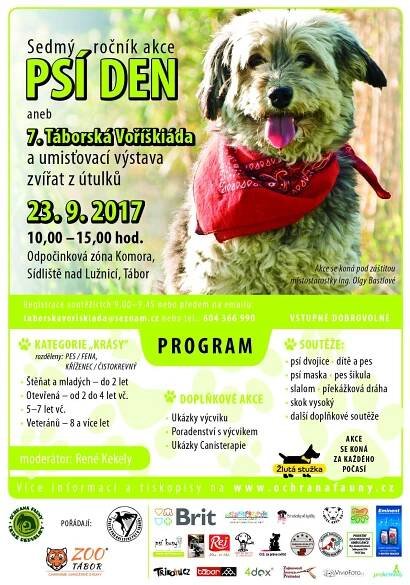 Psí den aneb 7. Táborská Voříškiáda a umišťovací výstava psů | ZOO Tábor
