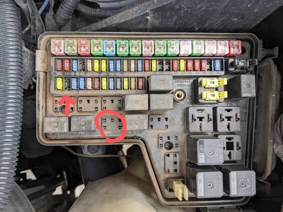 APS Relay Output Circuit Open - 5-9 Diesel LLC