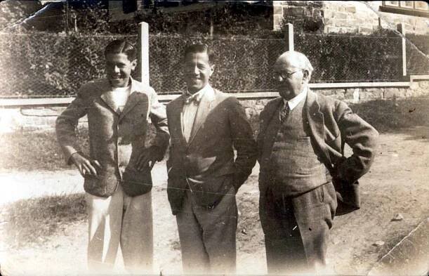 Jan Stránský, Jaroslav Stránský a Adolf Stránský.