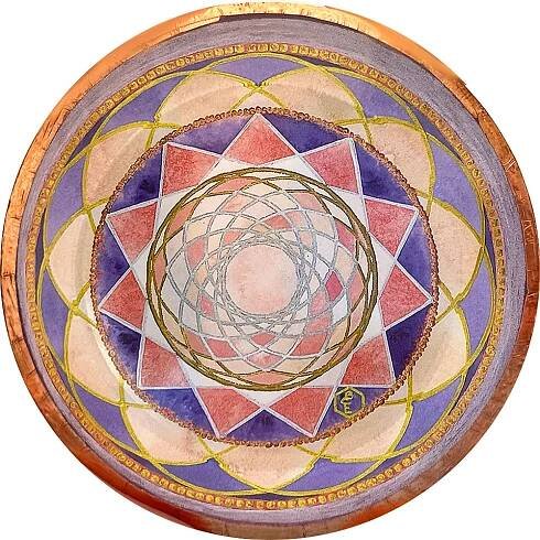 Ray 11: Peach Rose Wholeness Disc
