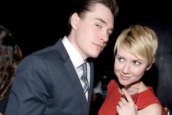“The Following” cast members Sam Underwood and Valorie Curry.