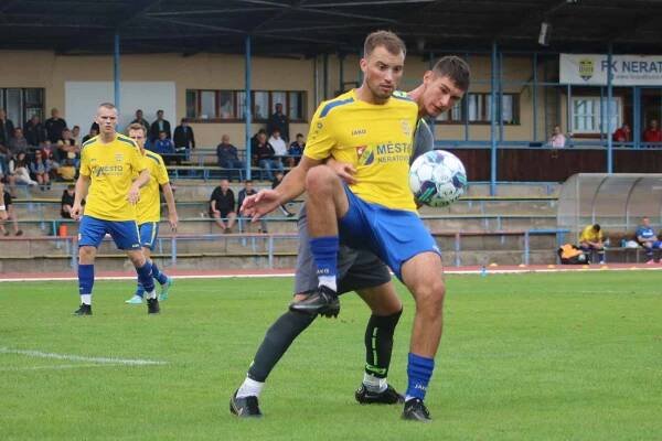 Divize B, 8. kolo: FK Neratovice-Byškovice - FK Hvězda Cheb (2:0), 23. 9. 2023