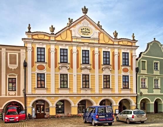 Hotel U Černého Orla v Telči