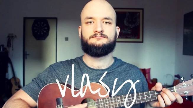 POKÁČ - VLASY (ukulele minisong)