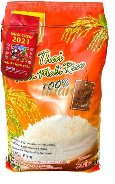 Golden Coral Jasmine Rice 9,09kg - Plodina 2022