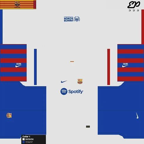 [KIT] FC Barcelona away kit 23/24 by EP 325 (me) : r/WEPES_Kits
