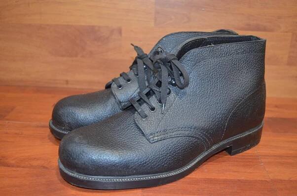 Německé šněrovací boty Schnürschuhe GDR, DDR vel.44 | Aukro