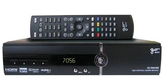 Satelitní přijímač GoSAT GS-7056 HDi SET Skylink Ready
