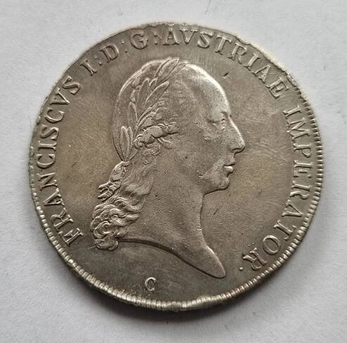 Stříbrný tolar  1815 C, František II. - Sběratelství