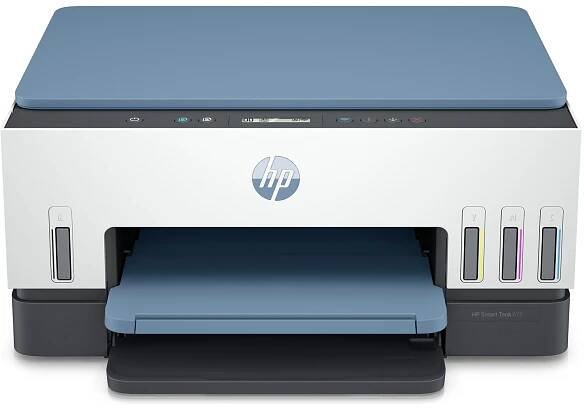 Tiskárna HP Smart Tank 675 All in One, A4, USB, Wi-Fi, Bluetooth, Duplex, 12/7ppm