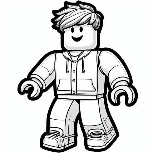 Omalovánka Roblox 41