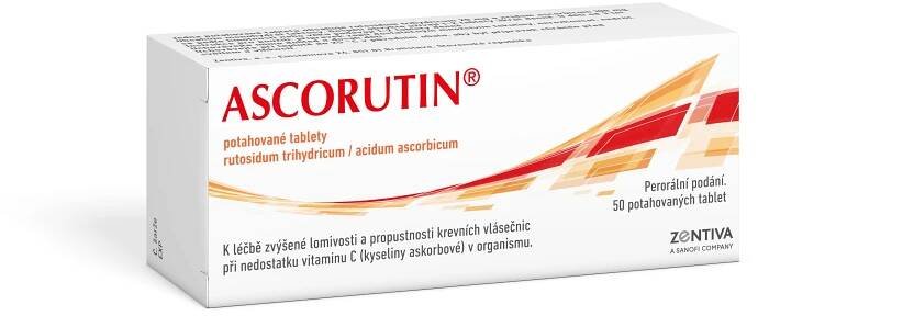 ASCORUTIN 100MG/20MG potahované tablety 50(5X10)