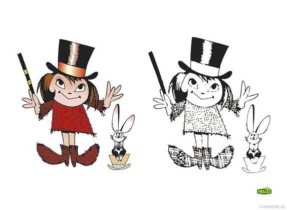 Omalovánky postavy z večerníčku | i-creative.cz - Inspirace, návody a nápady pro rodiče, učitele a pro všechny, kteří rádi t… | Mickey mouse, Illustration, Creative