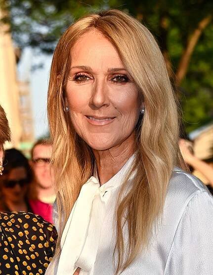 Image may contain Cline Dion Blonde Hair Person Face Happy Head Smile Adult Accessories and Glasses