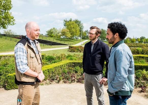 SOKO Potsdam - Selbstmordbaum - Z filmu - Rainer Sellien, Hendrik von Bültzingslöwen, Omar El-Saeidi