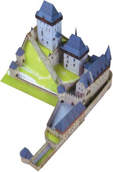Hrad Karlštejn - jednoduchý