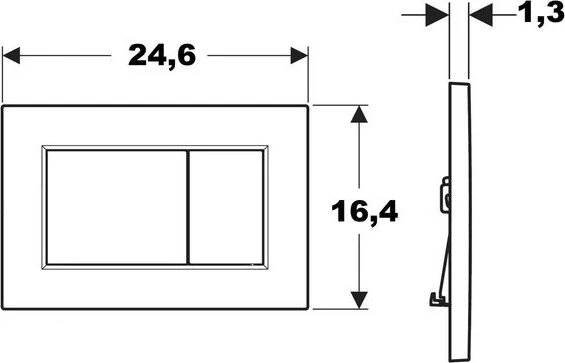 Geberit Sigma01 115.660.11.1
