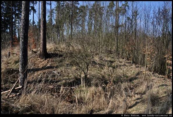 Horní Lhotice – dolní hrádek – fotografie / hrady-zriceniny.cz