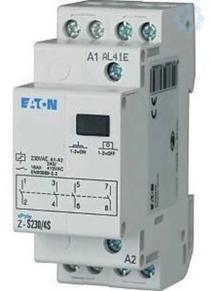 IMPULSNÍ RELÉ 16A 4NO 230V AC EATON Z-S230-4S 270335