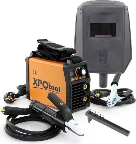 XPOtool Přenosná svářečka elektrodami MMA 20-120A IGBT invertor, ruční elektrická