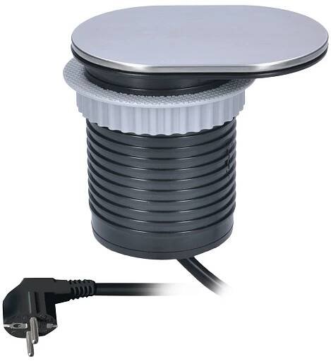 Vestavná USB zásuvka s posuvným víčkem 10A/230V