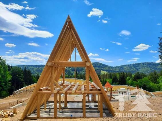 stavba zruby post beam 004