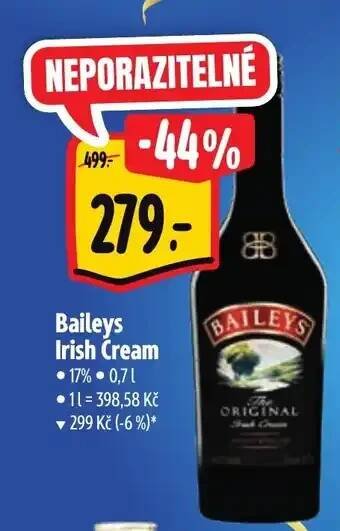 Albert Baileys Irish Cream nabídka