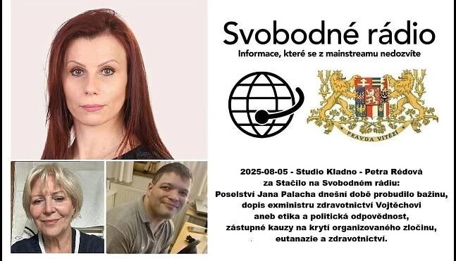 2025-08-05 - Studio Kladno - Petra Rédová za Stačilo na Svobodném rádiu: