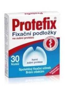 Protefix Fixační podložky - horní zub.prot.30ks