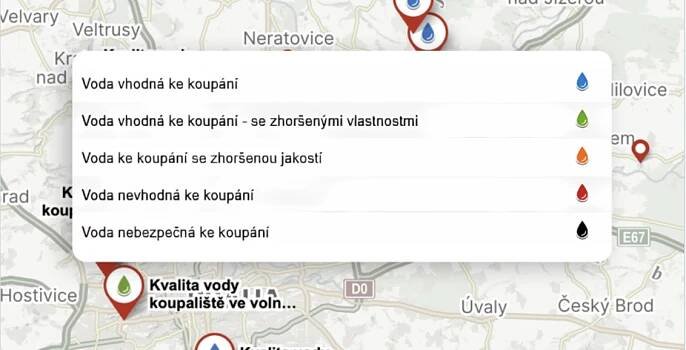 Mapy.com dostaly další skvělou novinku, kterou v horkých letních dnech určitě oceníte