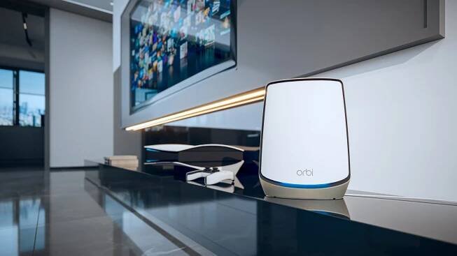 Mesh Wi-Fi routers like these from Netgear can help manage your smart home.