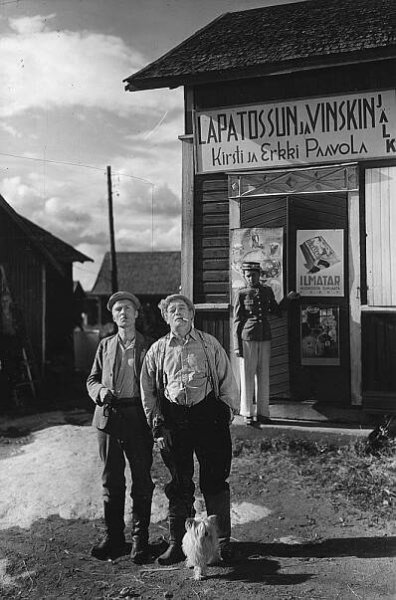 Tavaratalo Lapatossu ja Vinski - Z filmu - Kaarlo Kartio, Aku Korhonen, Jaakko Vuormaa