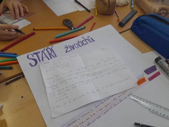 Projektový den matematiky pro žáky 2. stupně | Základní škola Olomouc, tř. Spojenců 8