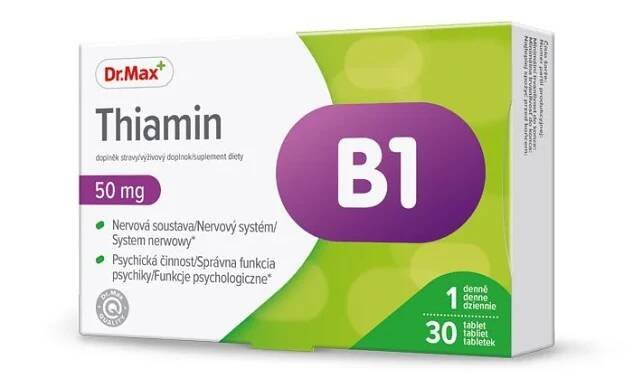 Dr. Max Thiamin B1 50 mg 30 tablet