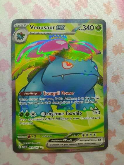 Pokémon 151, Venusaur 182/165, Scarlet & Violet