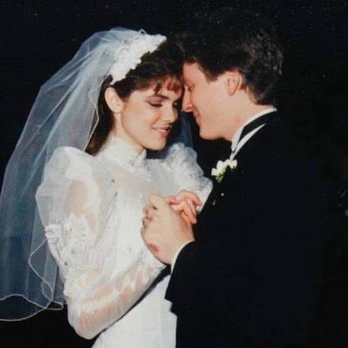 Susan Walters and Linden Ashby's Wedding in 1986