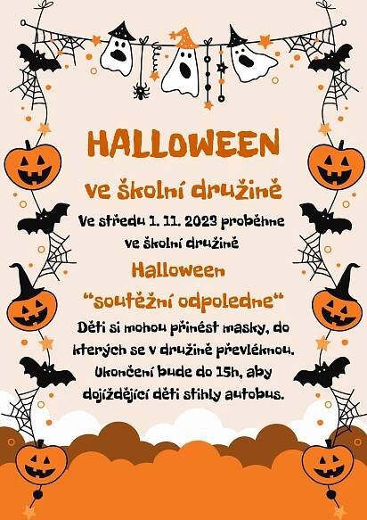 Halloween ve školní družině