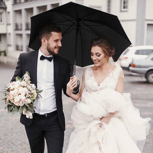 Is Rain on Your Wedding Day Really Good Luck?