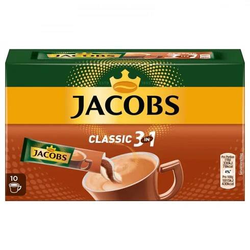 Jacobs 3v1, 10 káv