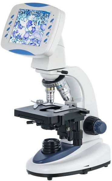 Mikroskopy: Levenhuk D90L LCD Digital Microscope