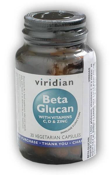 Beta Glucan With Vitamins C,D + Zinc 30 kapslí | www.fitsport.eu